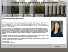 Tablet Screenshot of cosuaa.org